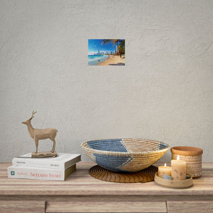 Surfers Paradise Beach Australia Coastal Print | Style 1 | Wall Art | Wall Print