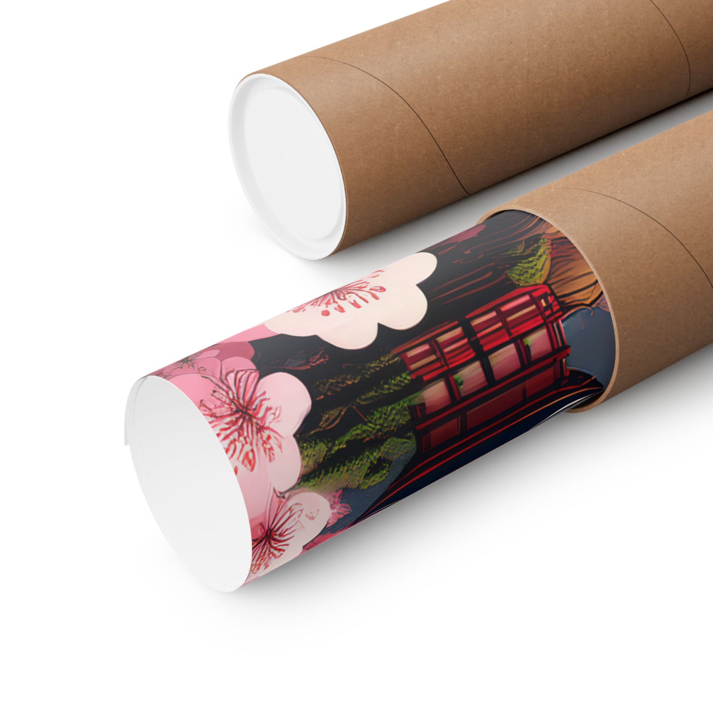 Japanese Cherry Blossom Wall Art Print | Wall Art | Wall Print | Japanese Wall Art