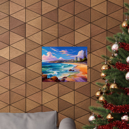 Coogee Beach Australia Coastal Print | Style 1 | Wall Art | Wall Print