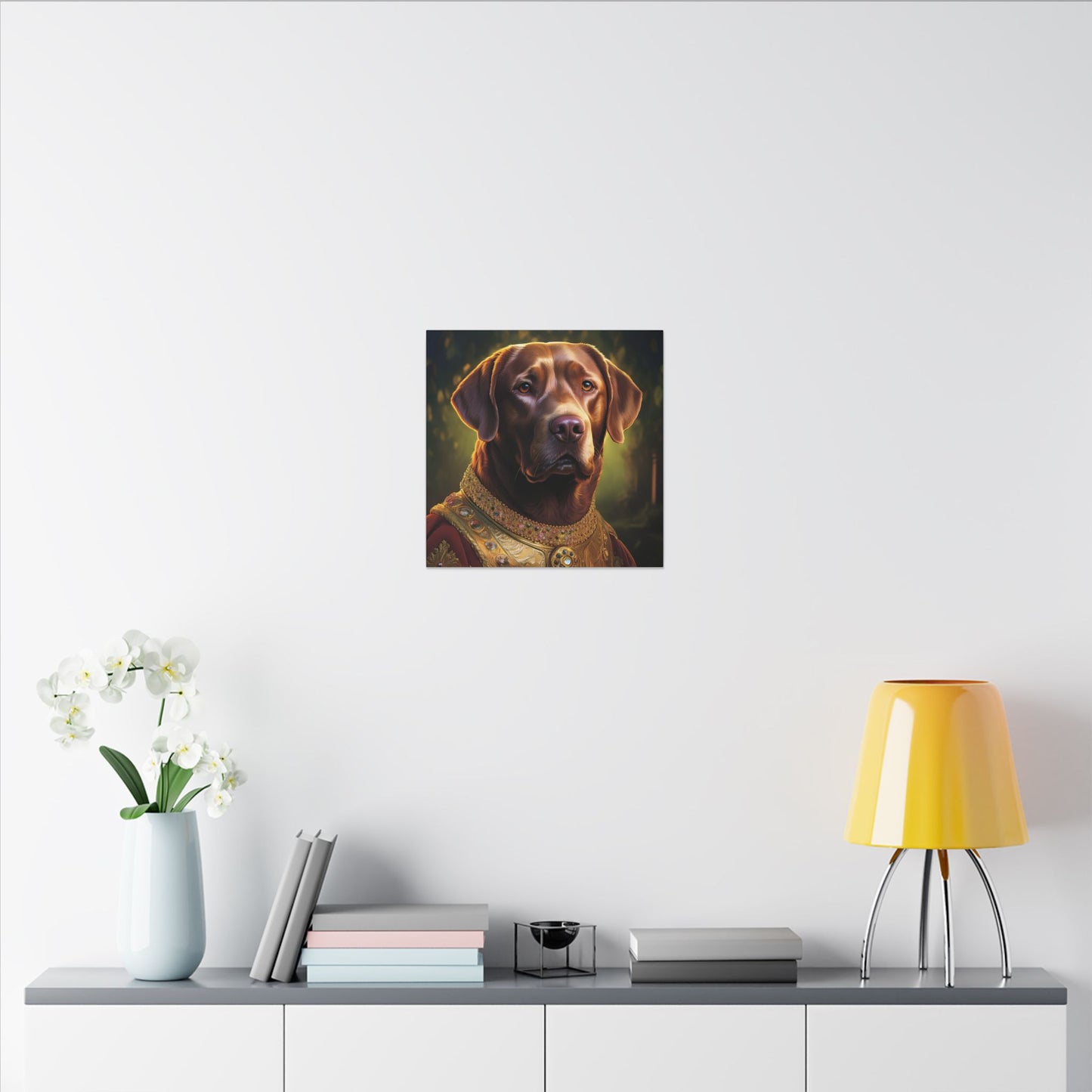 Chesapeake Bay Retriever Renaissance Pet Portrait - Canvas | Wall Art | Wall Print | Dog Art