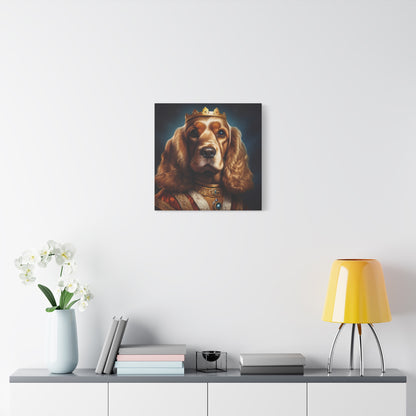 Cocker Spaniel Renaissance Pet Portrait on Canvas | Wall art | wall print