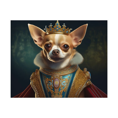 Chihuahua Dog Renaissance Pet Portrait Print | Wall print | Wall art