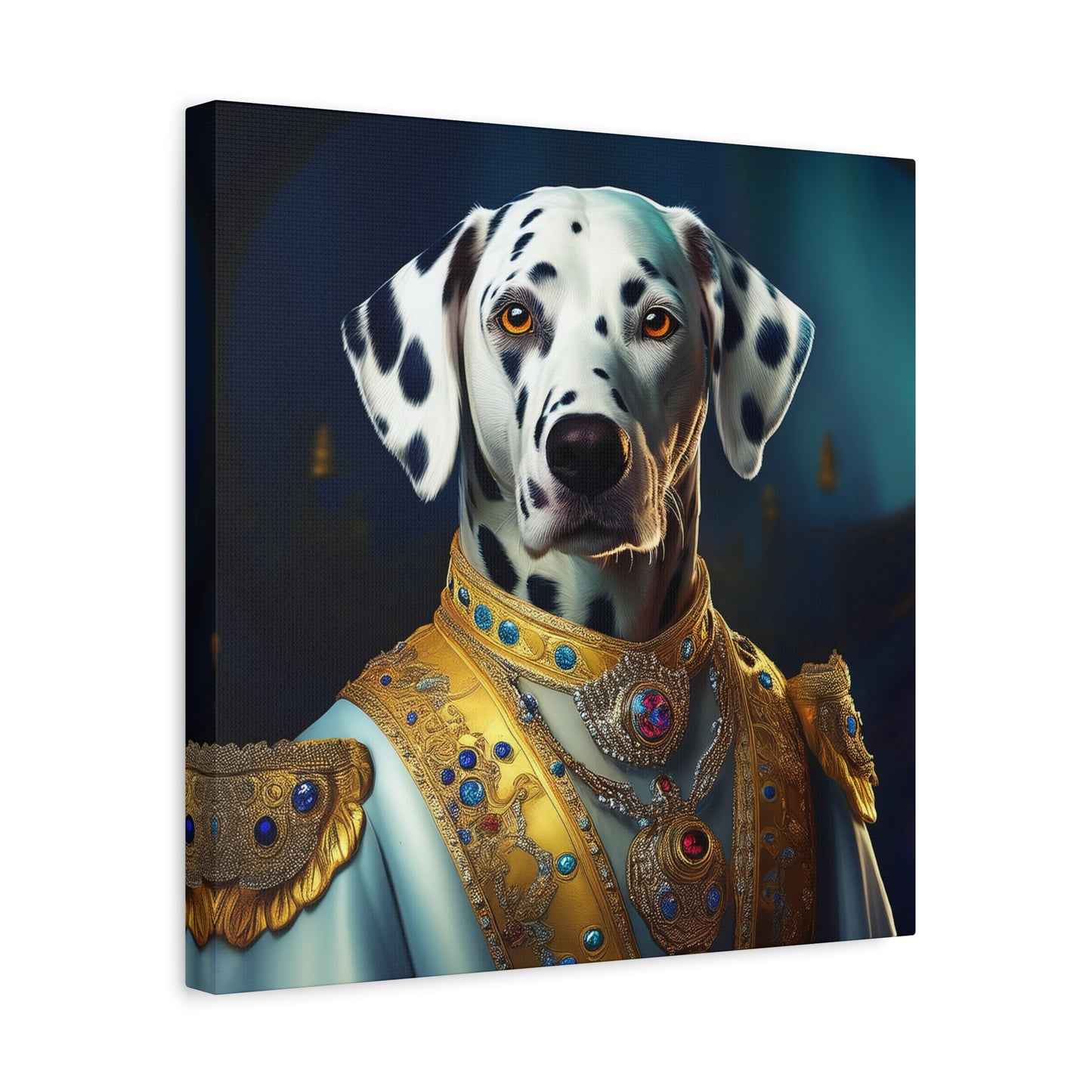 Dalmation Renaissance Pet Portrait Canvas | Wall art | Wall print | Dog art