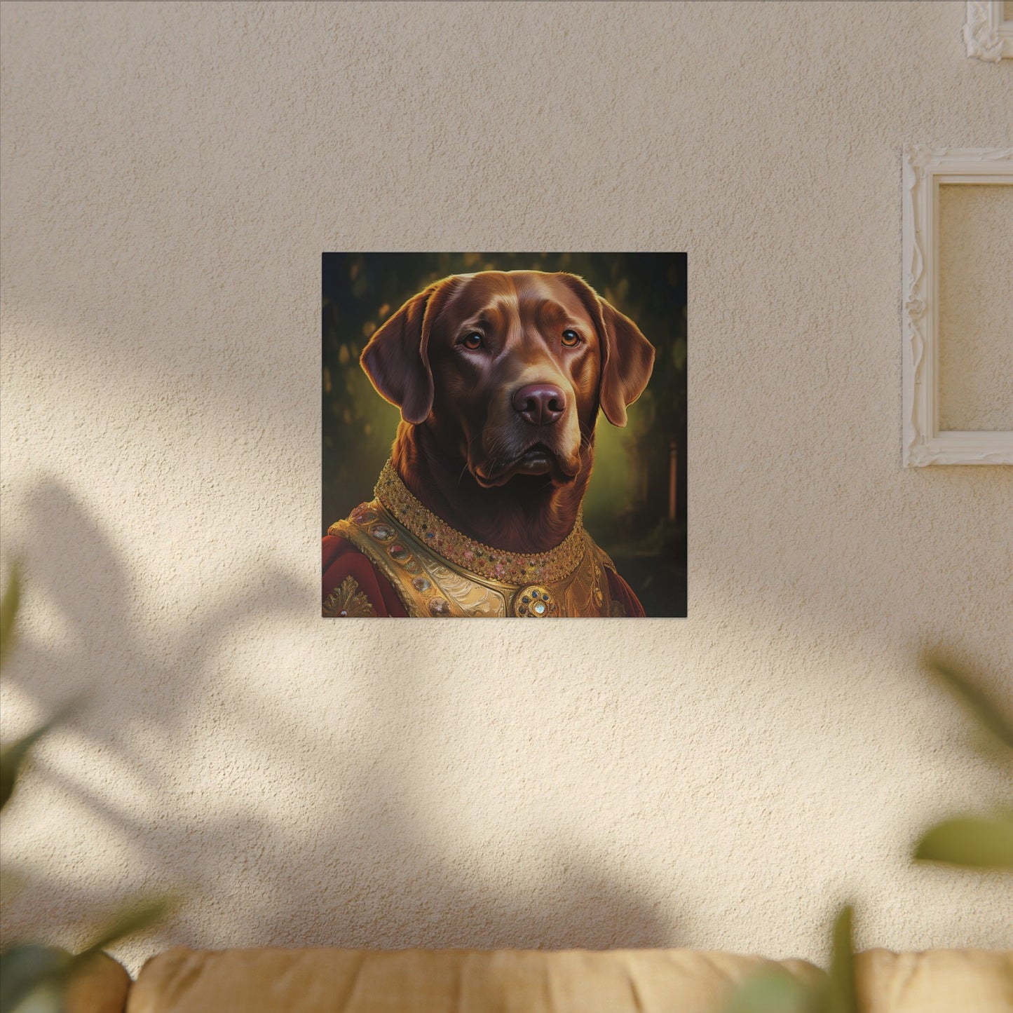 Chesapeake Bay Retriever Renaissance Pet Portrait - Canvas | Wall Art | Wall Print | Dog Art