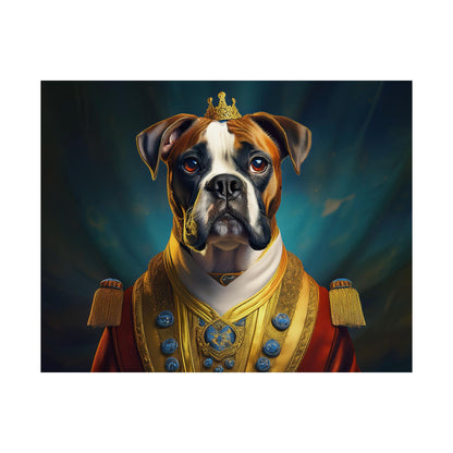 Boxer Dog Renaissance Pet Portrait Print, Art Print, Wall Decor Gift, Animal Lover Home Decor, Dog Wall Art, wall art, wall prints