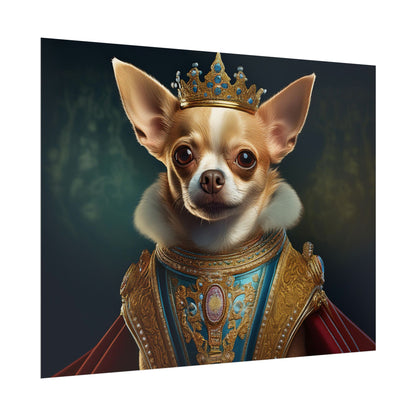 Chihuahua Dog Renaissance Pet Portrait Print | Wall print | Wall art