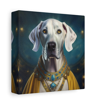 Great Dane Pet Portrait Renaissance - Canvas, wall art, wall print, dog portrait, dog art