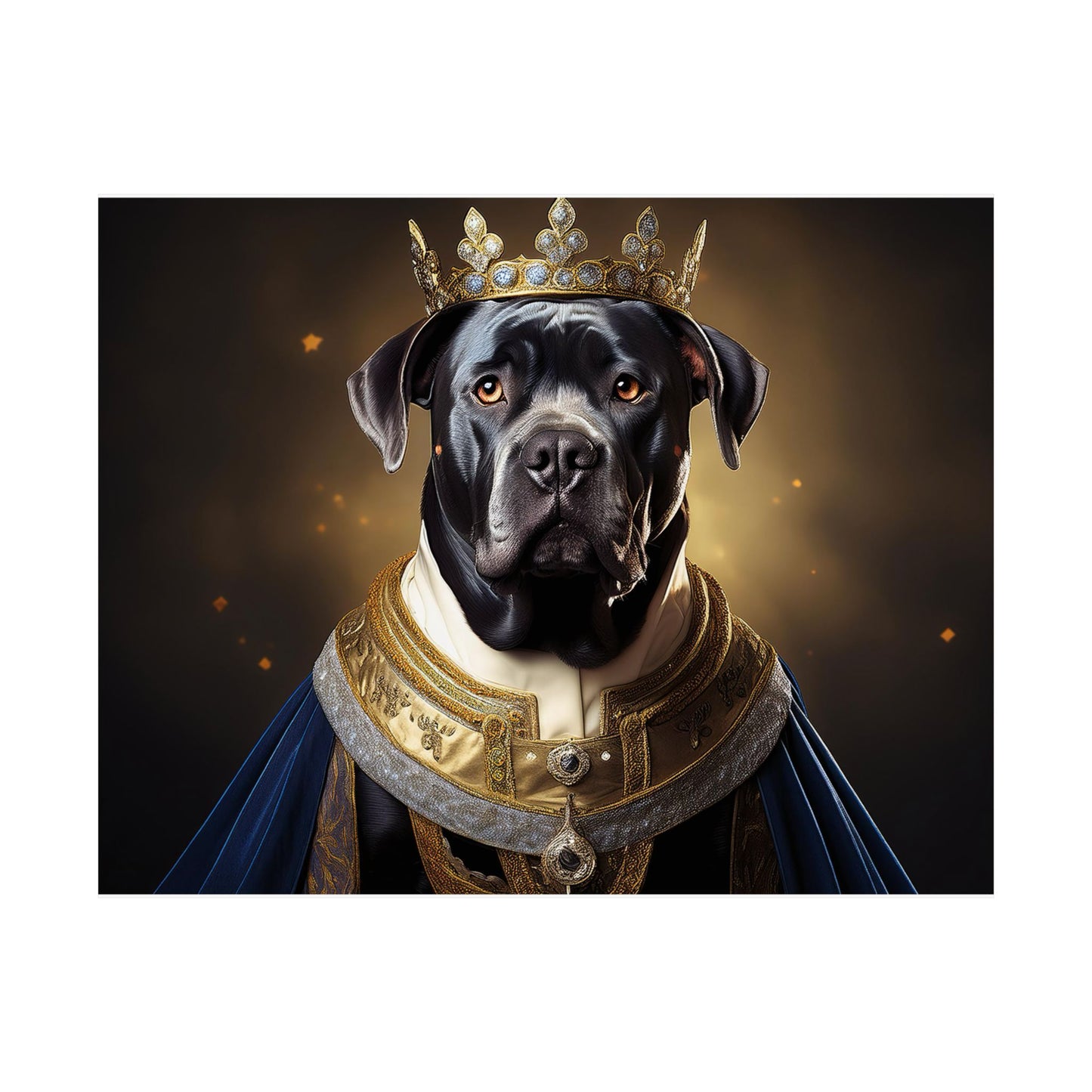 Cane Corso Renaissance Pet Portrait Print,  Art Print, Wall Decor Gift, Animal Lover, Dog Wall Art, wall art, wall prints