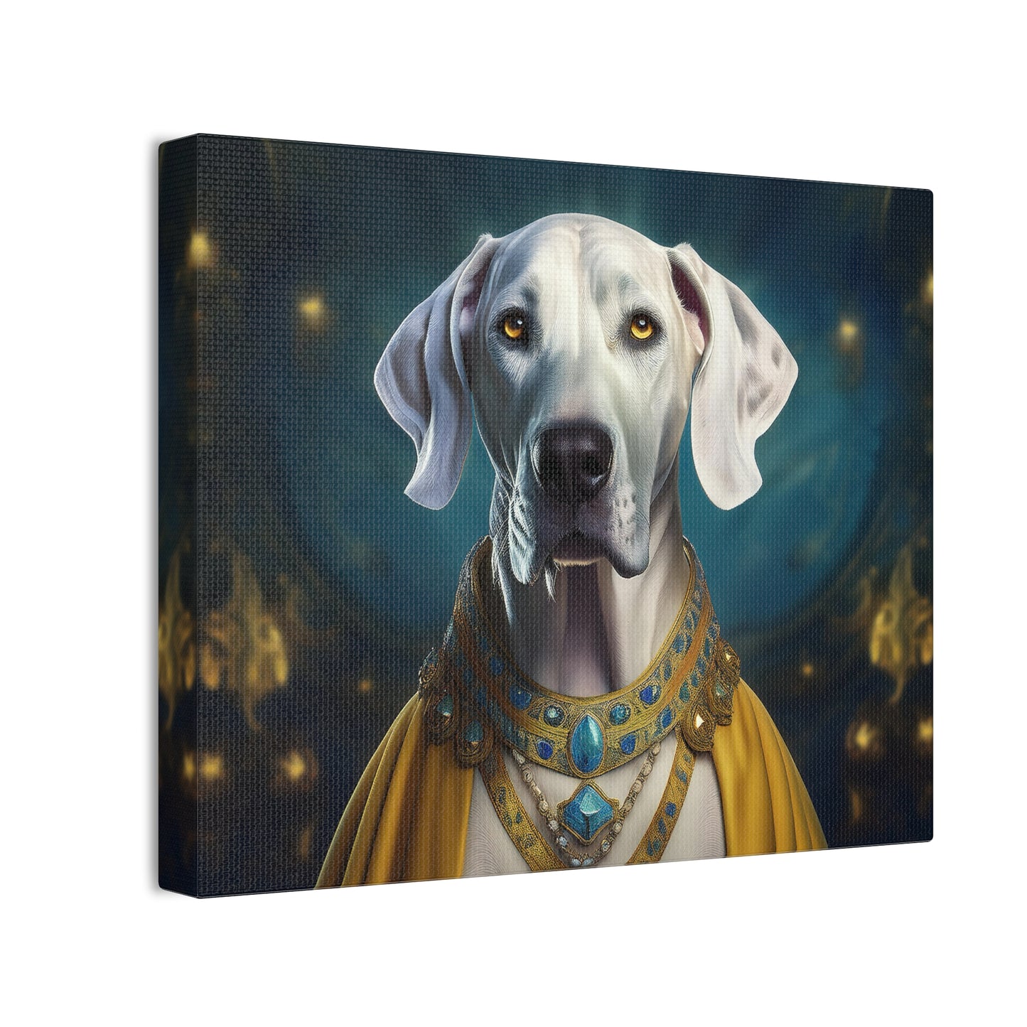 Great Dane Renaissance Pet Portrait  - Canvas, wall art, wall print, dog portrait, dog art