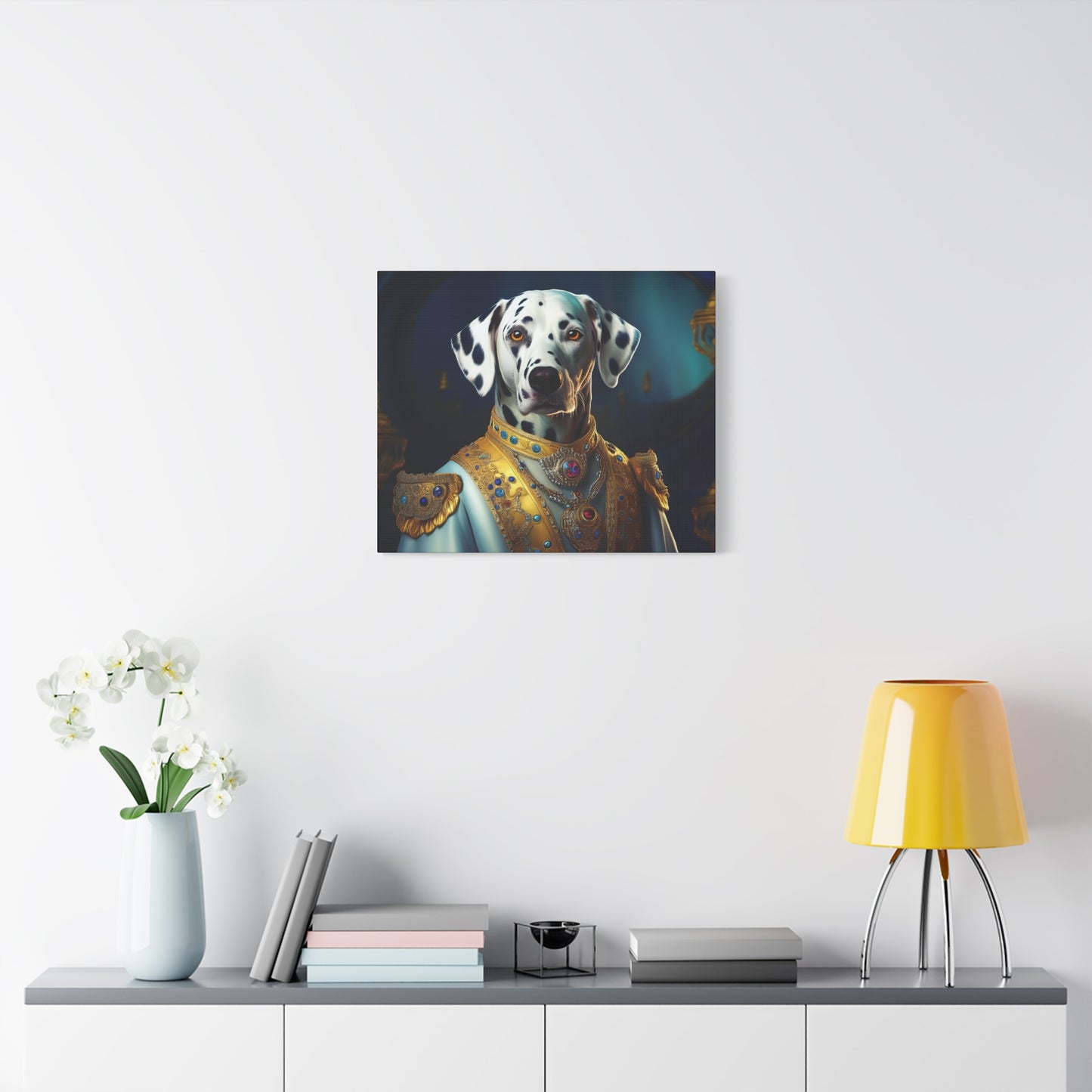Dalmation Renaissance Pet Portrait Canvas | Wall art | Wall print | Dog art