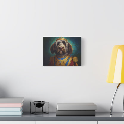 Portuguese Water Dog Renaissance Pet Portrait on Canvas | wall art | wall print
