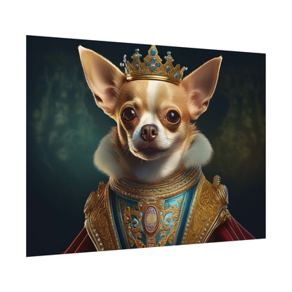 Chihuahua Dog Renaissance Pet Portrait Print | Wall print | Wall art