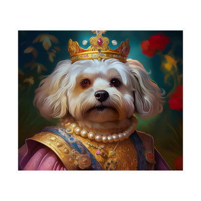 Havanese Dog Renaissance Pet Portrait Print, Wall print, wall art, Animal Lover Home Decor, Dog Wall Art