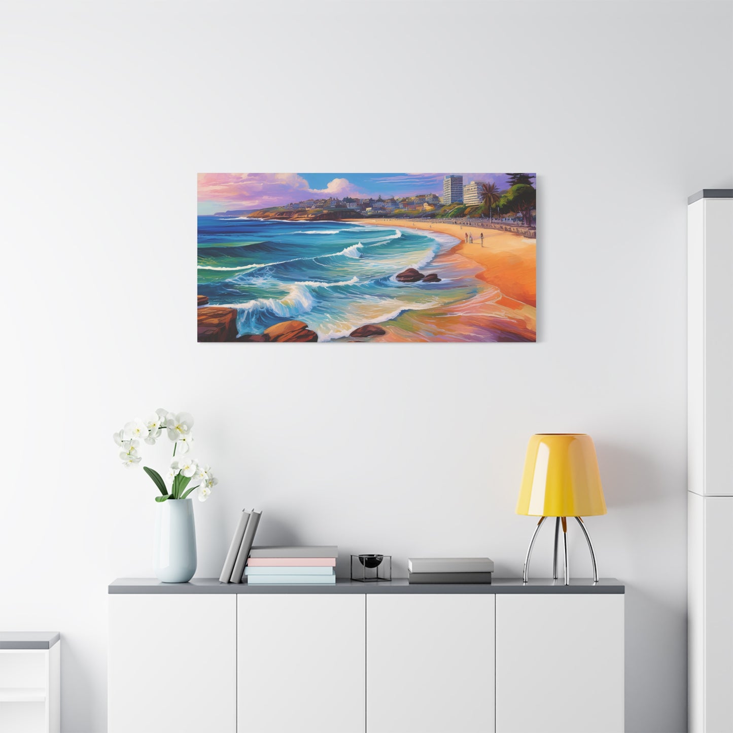 Coogee Beach Australia Coastal Canvas Art | Style 1 | Wall Art | Wall Print