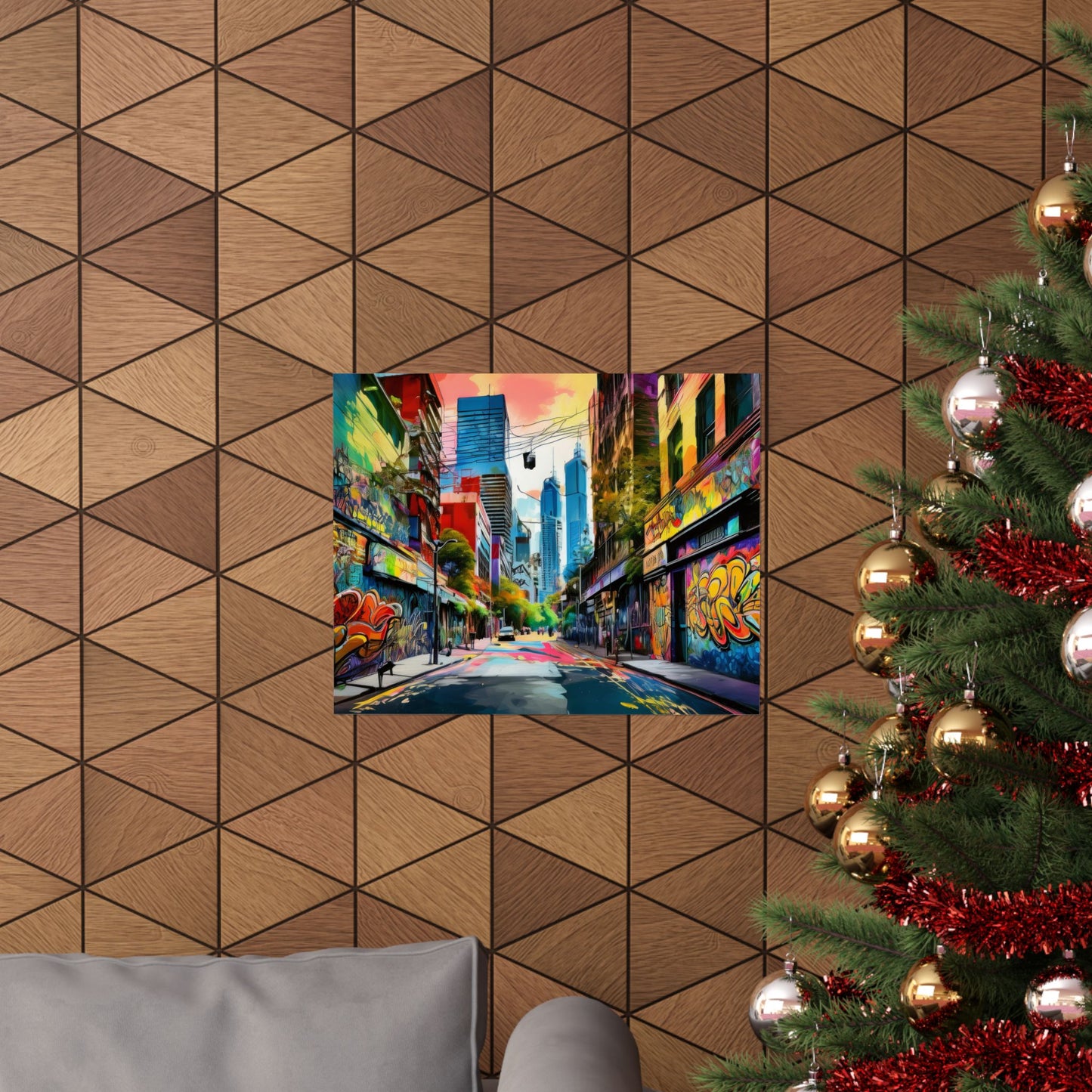 Melbourne Street Graffiti Australia Print | Style 1 | Wall Art | Wall Print