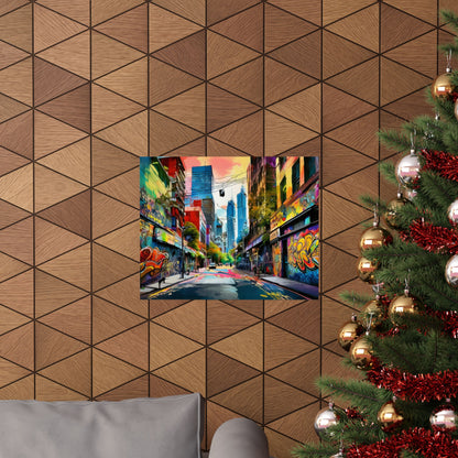 Melbourne Street Graffiti Australia Print | Style 1 | Wall Art | Wall Print