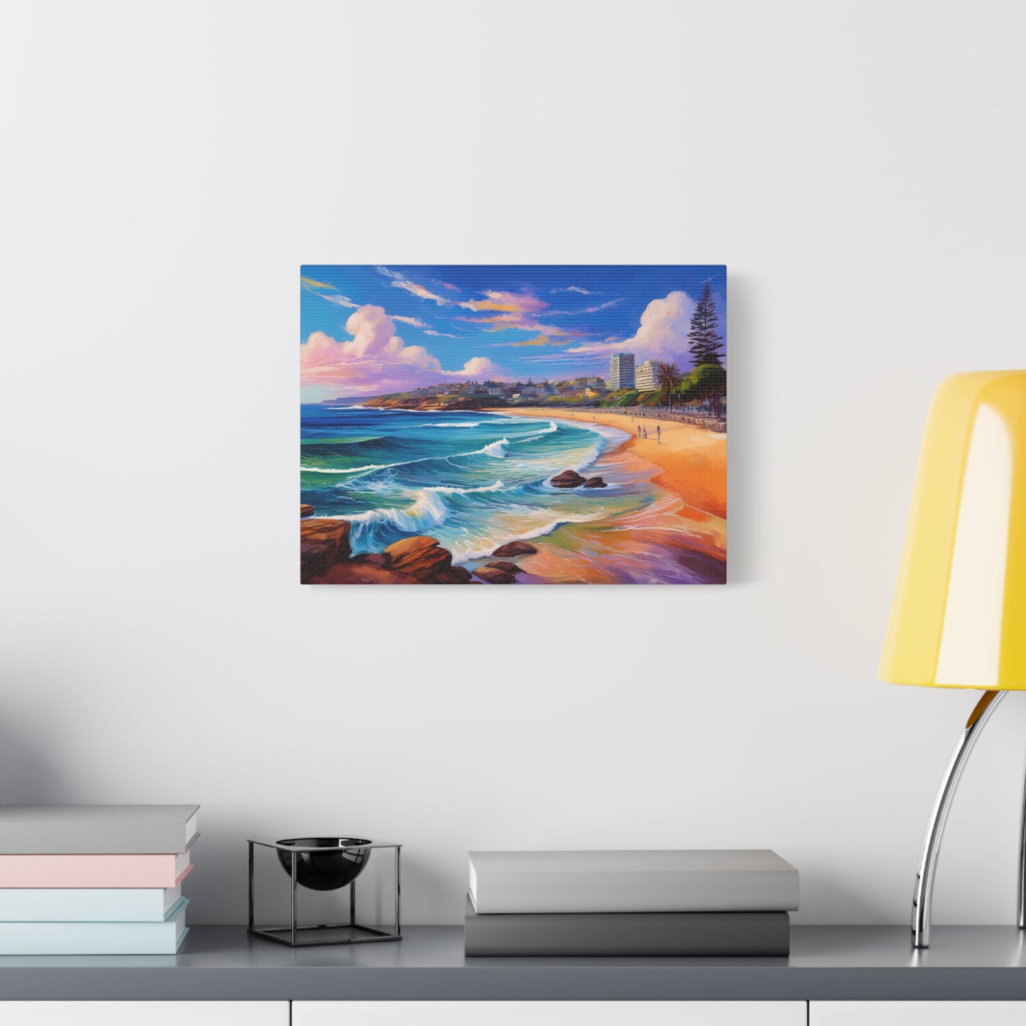 Coogee Beach Australia Coastal Canvas Art | Style 1 | Wall Art | Wall Print