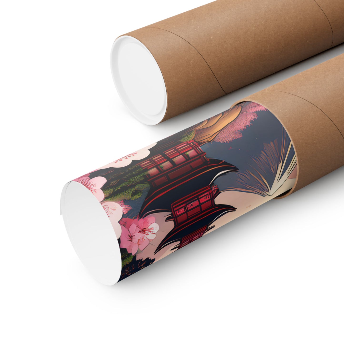 Japanese Cherry Blossom Wall Art Print | Wall Art | Wall Print | Japanese Wall Art