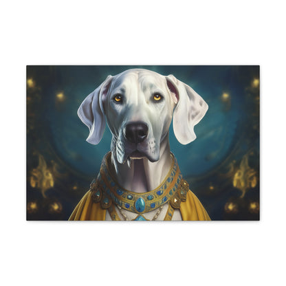 Great Dane Renaissance Pet Portrait  - Canvas, wall art, wall print, dog portrait, dog art