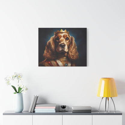 Cocker Spaniel Renaissance Pet Portrait on Canvas | Wall art | wall print