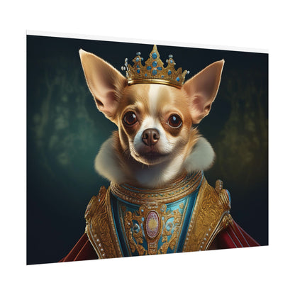 Chihuahua Dog Renaissance Pet Portrait Print | Wall print | Wall art