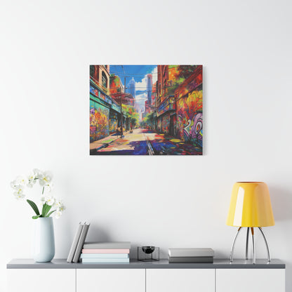 Melbourne Street Graffiti Australia on Canvas | Style 2 | Wall Art | Wall Print