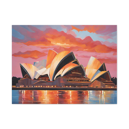 Sydney Opera House Australia Canvas Art | Wall Art | Wall Print