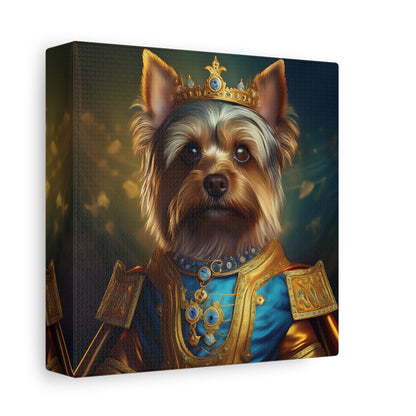 Yorkshire Terrier Renaissance Pet Portrait on Canvas | Wall Art | Wall Print | Dog Art