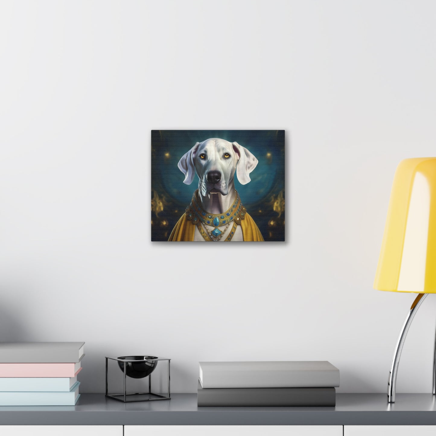 Great Dane Renaissance Pet Portrait  - Canvas, wall art, wall print, dog portrait, dog art