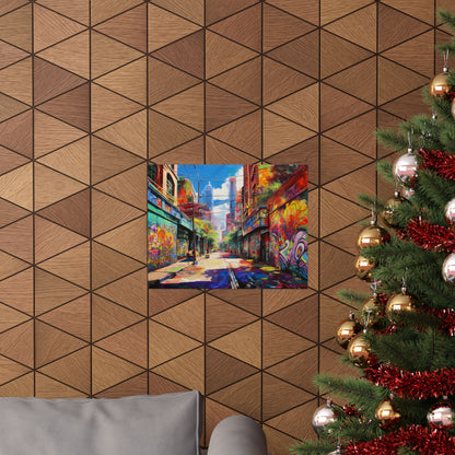 Melbourne Street Graffiti Australia Print | Style 2 | Wall Art | Wall Print