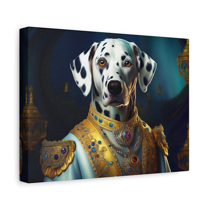Dalmation Renaissance Pet Portrait Canvas | Wall art | Wall print | Dog art