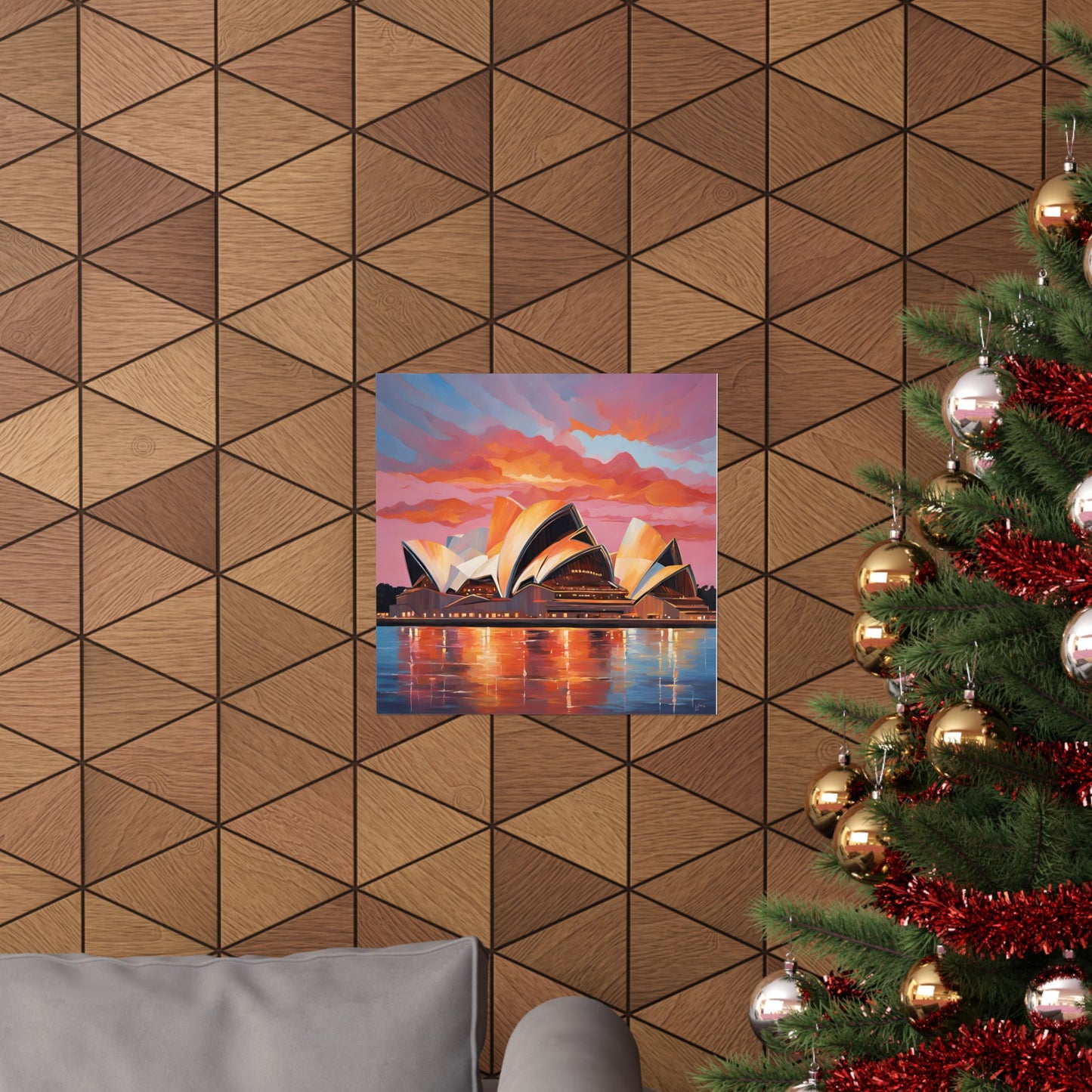 Sydney Opera House Australia Painting Print | Wall Art | Wall Print