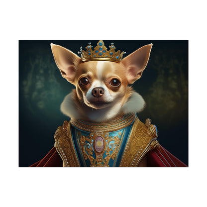 Chihuahua Dog Renaissance Pet Portrait Print | Wall print | Wall art