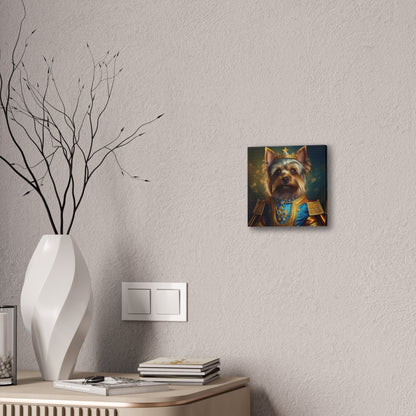 Yorkshire Terrier Renaissance Pet Portrait on Canvas | Wall Art | Wall Print | Dog Art