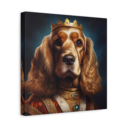 Cocker Spaniel Renaissance Pet Portrait on Canvas | Wall art | wall print
