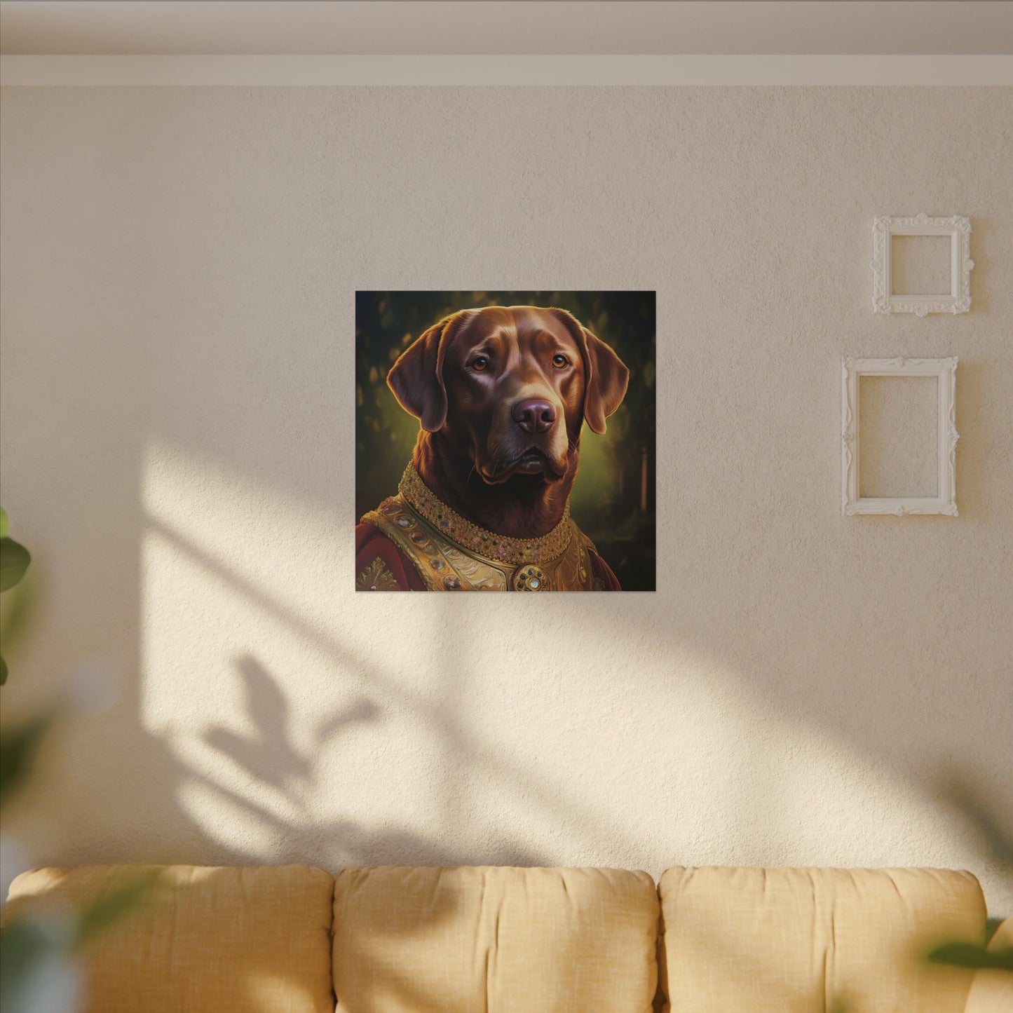 Chesapeake Bay Retriever Renaissance Pet Portrait - Canvas | Wall Art | Wall Print | Dog Art