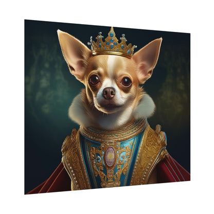 Chihuahua Dog Renaissance Pet Portrait Print | Wall print | Wall art