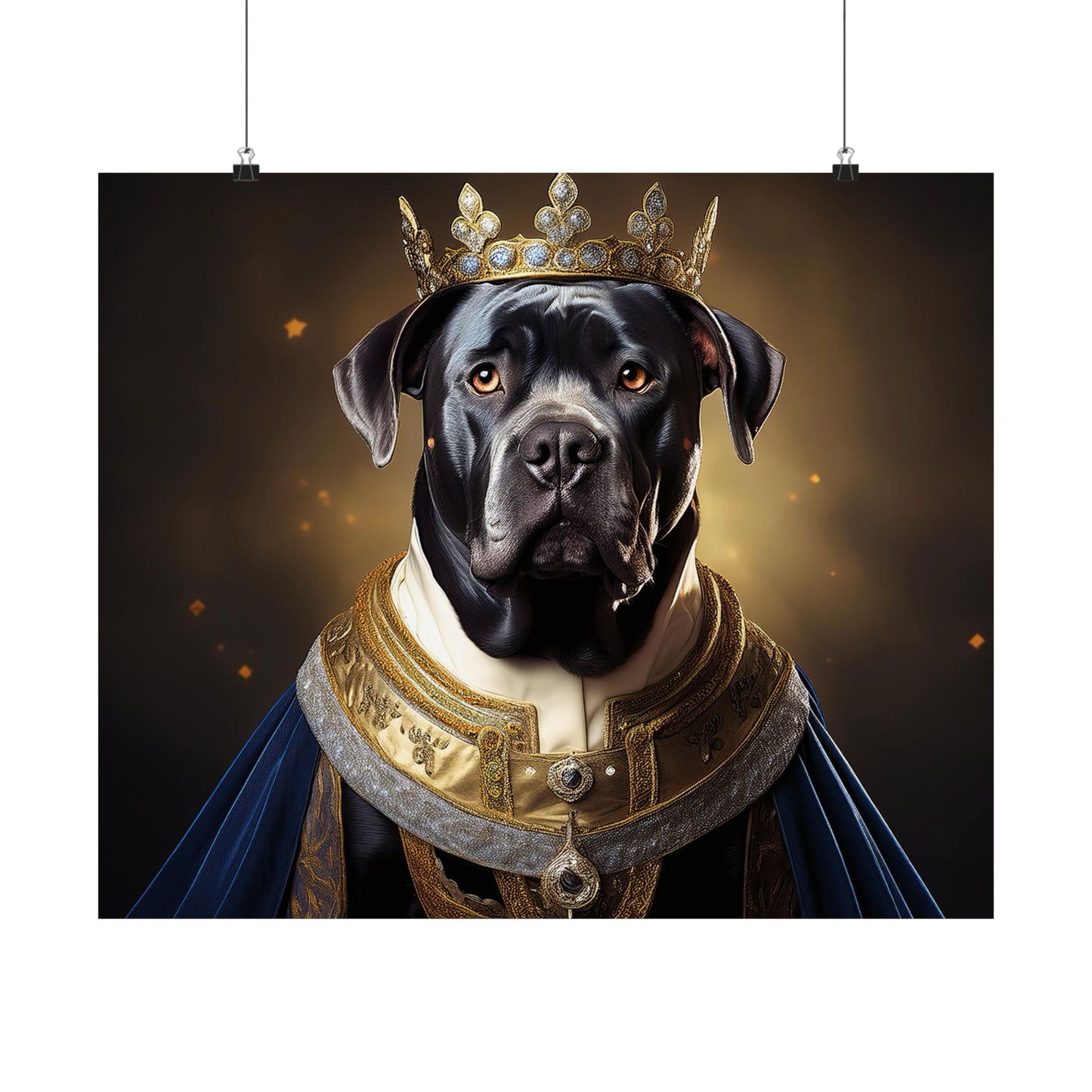 Cane Corso Renaissance Pet Portrait Print,  Art Print, Wall Decor Gift, Animal Lover, Dog Wall Art, wall art, wall prints
