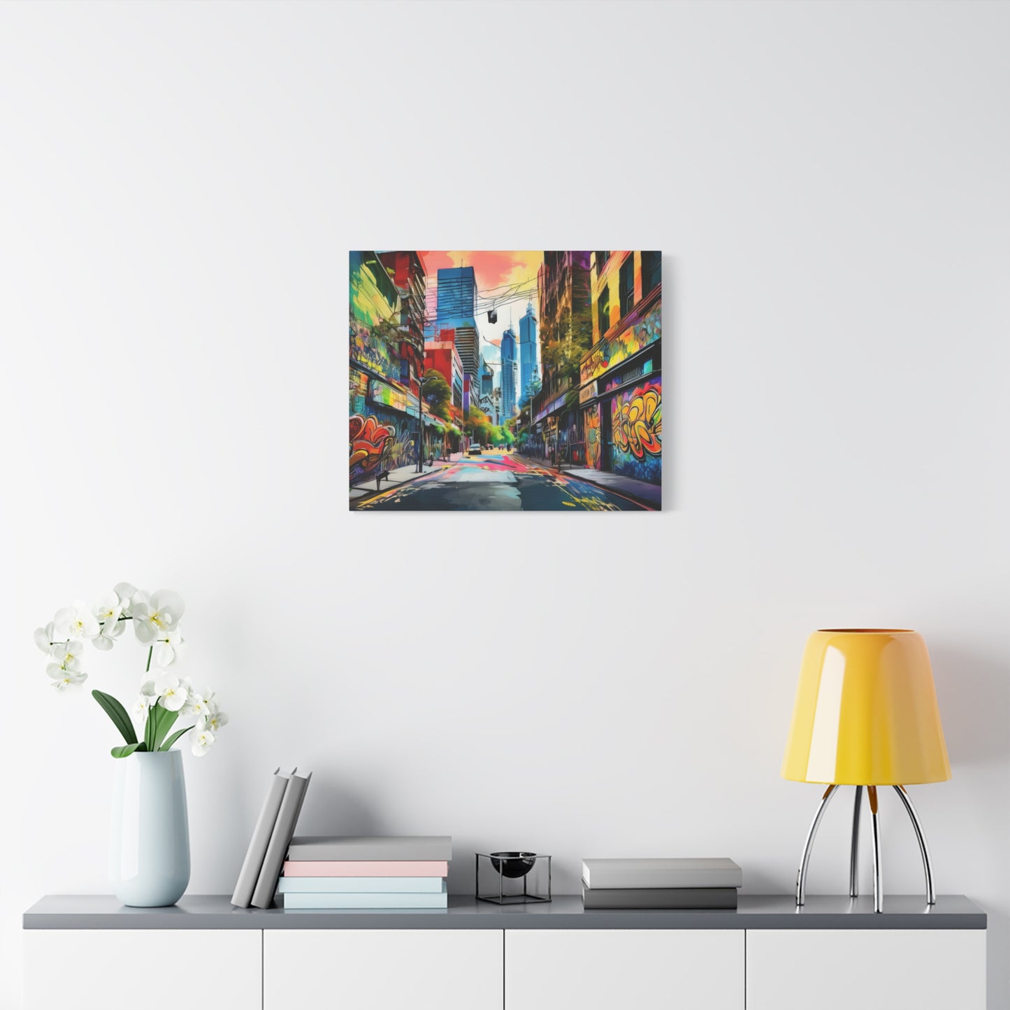 Melbourne Street Graffiti Australia Canvas Art | Style 1 | Wall Art | Wall Print