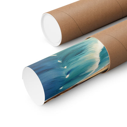 Bondi Beach Australia Coastal Print | Style 1 | Wall Art | Wall Print