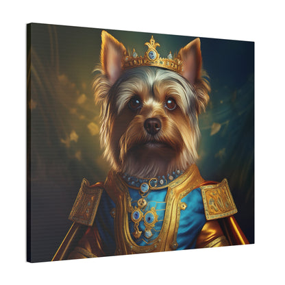 Yorkshire Terrier Renaissance Pet Portrait on Canvas | Wall Art | Wall Print | Dog Art