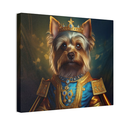 Yorkshire Terrier Renaissance Pet Portrait on Canvas | Wall Art | Wall Print | Dog Art