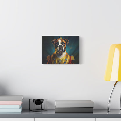 Boxer Renaissance Pet Portrait  on Canvas, wall art, wall print, dog portrait, dog art