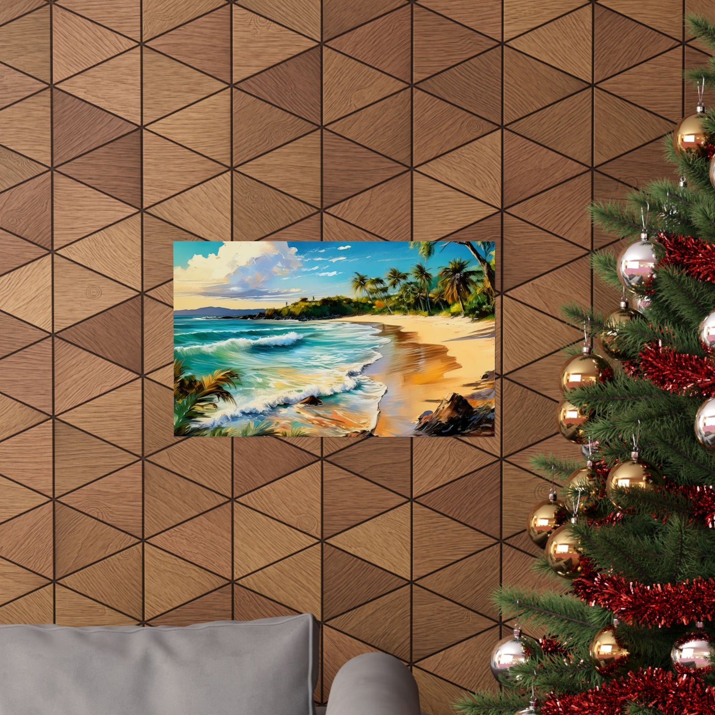 Noosa Main Beach Australia Coastal Print | Style 1 | Wall Art | Wall Print