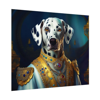 Dalmation Dog Renaissance Pet Portrait Wall Print | Art Print | Wall Art | Dog Art
