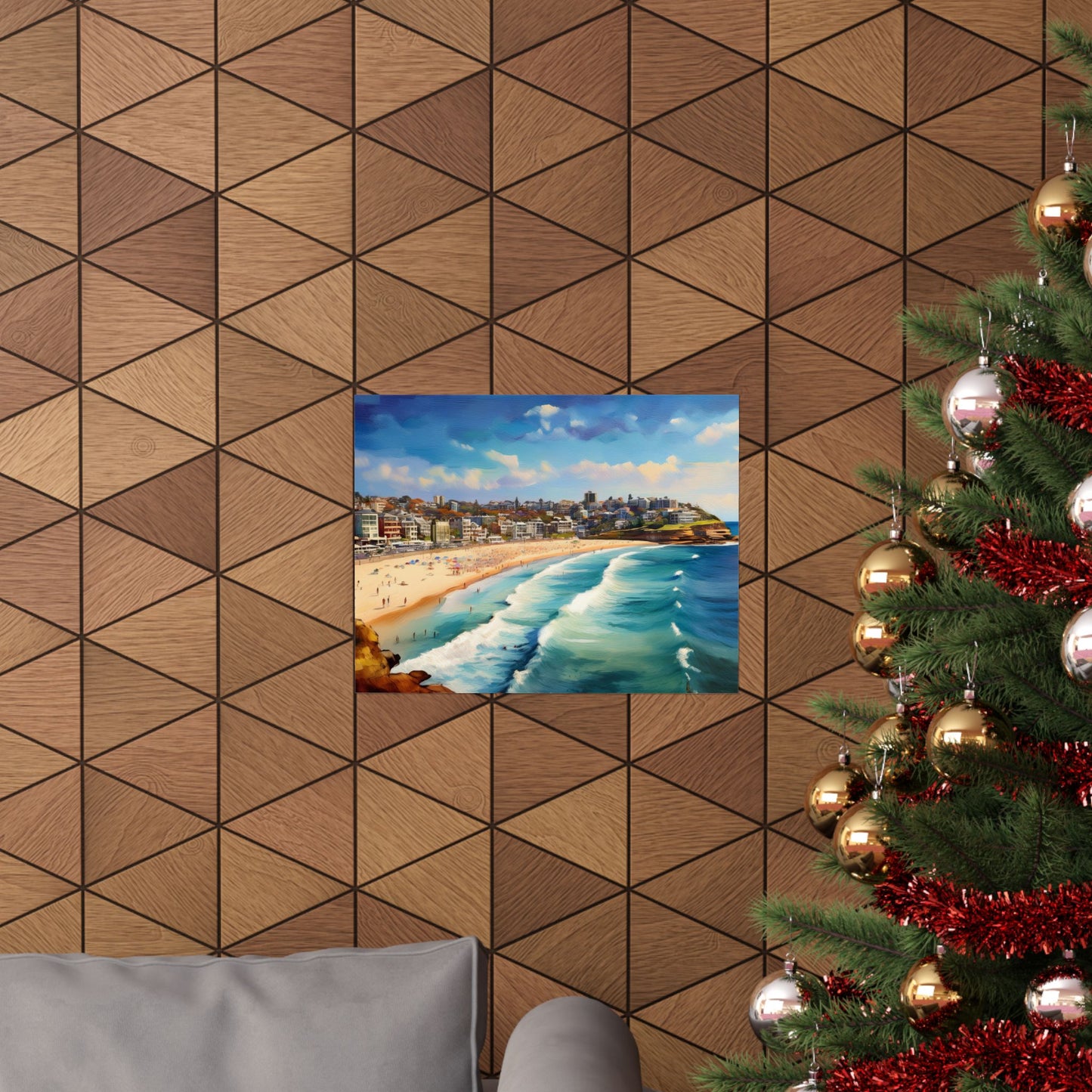 Bondi Beach Australia Coastal Print | Style 1 | Wall Art | Wall Print