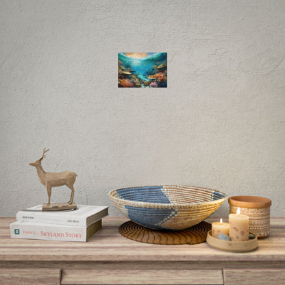 Great Barrier Reef  Australia Coastal Print | Style 2 | Wall Art | Wall Print