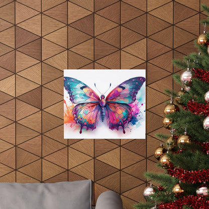 Colorful Butterfly Alcohol Ink Wall Art | Butterfly wall art | Wall Art | Wall Print