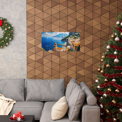 Amalfi Coast Italy Coastal Print | Style 3 | Wall Art | Wall Print