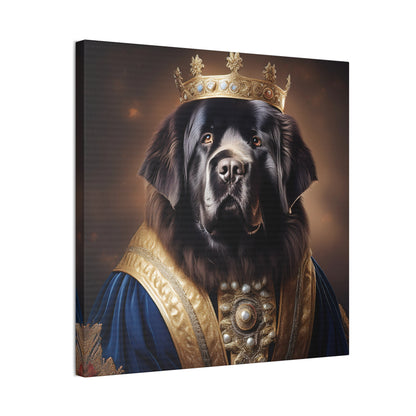 Newfoundland Renaissance Pet Portrait on Canvas | wall art | wall print